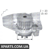 Насос системи охолодження DOLZ N406