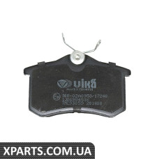 Комплект гальмівних колодок, дискове гальмо Vika 66980001501
