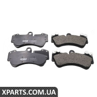 Комплект гальмівних колодок, дискове гальмо Vika 66980007901