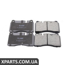Комплект гальмівних колодок, дискове гальмо Vika 66980008101