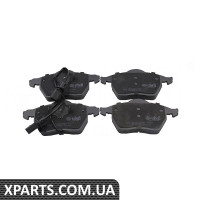 Комплект гальмівних колодок, дискове гальмо Vika 66980008901