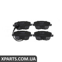Комплект гальмівних колодок, дискове гальмо Vika 66980009301