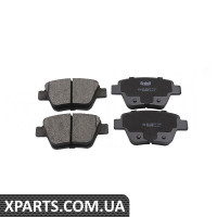 Комплект гальмівних колодок, дискове гальмо Vika 66980828201