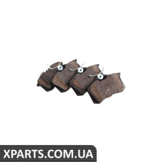 Комплект гальмівних колодок, дискове гальмо Vika 66981100401