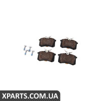 Комплект тормозных колодок, дисковый тормоз Vika 66981100501