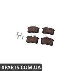 Комплект гальмівних колодок, дискове гальмо Vika 66981100501