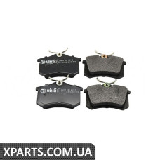Комплект гальмівних колодок, дискове гальмо Vika 66981100701