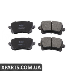Комплект гальмівних колодок, дискове гальмо Vika 66981101001