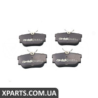 Комплект гальмівних колодок, дискове гальмо Vika 66981101301