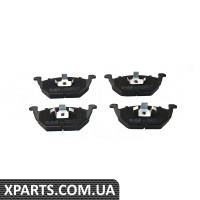 Комплект гальмівних колодок, дискове гальмо Vika 66981104101