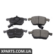 Комплект гальмівних колодок, дискове гальмо Vika 66981105401