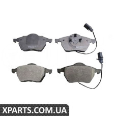 Комплект гальмівних колодок, дискове гальмо Vika 66981106301