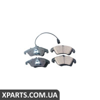 Комплект гальмівних колодок, дискове гальмо Vika 66981606601