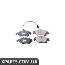 Комплект гальмівних колодок, дискове гальмо Vika 66981606601