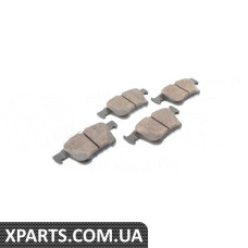 Комплект гальмівних колодок, дискове гальмо Vika 66981690701