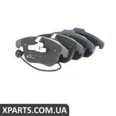 Комплект гальмівних колодок, дискове гальмо Vika 66981691801