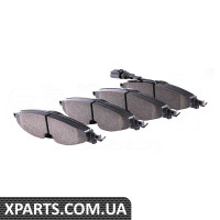 Комплект гальмівних колодок, дискове гальмо Vika 66981693901