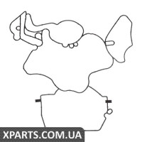 Прокладка, кришка картера (блок-картер двигуна) ELRING 122472