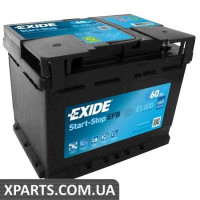 Акумулятор EFB 60Ah EXIDE EL600