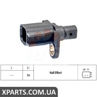 Датчик ABS: Ford Focus 2, Volvo C30 2006-, Volvo s40 2006, rear Mazda3 2003-, Mazda5-2010 FACET 210018