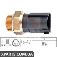 Датчик включення вентилятора (чорний) VW Caddy II/III/Golf III/IV/Octavia 1.0-2.9 91-14 FACET 75690
