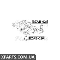 САЙЛЕНБЛОК ПІДРАМНИКА ПЕРЕДНІЙ MERCEDES BENZ ML-CLASS 164 2004-2011 FEBEST BZAB020