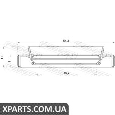 САЛЬНИК ПРИВОДУ TOYOTA RAV4 ACA3#/GSA3# 2005-2013 FEBEST 95HBY37540916C