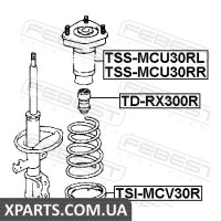 Опора заднього амортизатора ліва TOYOTA KLUGER L/V ACU25/MCU25 4WD 2000-2007 FEBEST TSSMCU30RL
