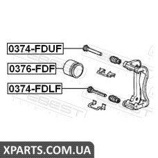 ВТУЛКА НАПРЯМНА СУППОРТА ГАЛЬМОВОГО ПЕРЕДНЬОГО HONDA ACCORD CL# 2002-2008 FEBEST 0374FDLF