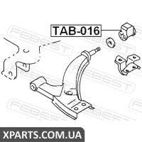 САЙЛЕНБЛОК ЗАДНІЙ ПЕРЕДНЬОГО ВАЖЕЛЯ TOYOTA COROLLA AE9#/CE9#/EE9# 1987-1992 FEBEST TAB016