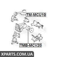 САЙЛЕНБЛОК ЗАДНІЙ ПОДУШКИ ДВИГУНА FEBEST TMBMCV20