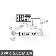ВТУЛКА ПЕРЕДНЬОГО СТАБІЛІЗАТОРА D28 TOYOTA FJ CRUISER GSJ15 2006- FEBEST TSBGRJ150F