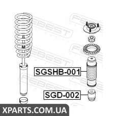 ОТБОЙНИК ПЕРЕДНЕГО АМОРТИЗАТОРА SSANG YONG REXTON II 2006- FEBEST SGD002