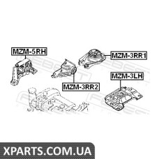 ПОДУШКА ДВИГУНА ПРАВА MAZDA 3 BK 2003-2008 FEBEST MZM5RH