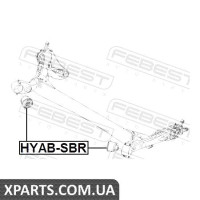 САЙЛЕНБЛОК ЗАДНЬОЇ БАЛКИ HYUNDAI ACCENT 11/BLUE USA 2011- FEBEST HYABSBR