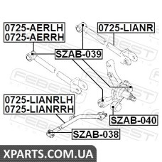 САЙЛЕНБЛОК ЗАДНЬОЇ ЦАПФИ SUZUKI LIANA RH413/RH416/RH418 2001-2008 FEBEST SZAB040