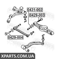 БОЛТ З ЕКСЦЕНТРИКОМ FEBEST 0429004
