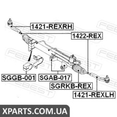 ТЯГА РУЛЬОВА SSANG YONG REXTON II 2006- FEBEST 1422REX
