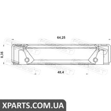 САЛЬНИК ПРИВОДА TOYOTA RAV4 ACA3#/GSA3# 2005-2013 FEBEST 95GBY50640808R