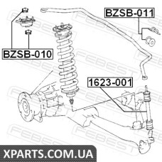 Втулки заднього стабілізатора D19 -комплект (MERCEDES BENZ ML-CLASS 163 1998-2005) FEBEST FEBEST BZSB011