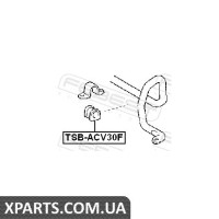 ВТУЛКА ПЕРЕДНЬОГО СТАБІЛІЗАТОРА D23 (TOYOTA CAMRY ACV3#/MCV3# 2001-2006) FEBEST FEBEST TSBACV30F
