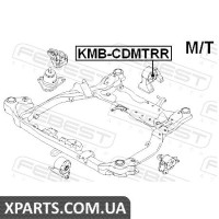 САЙЛЕНБЛОК ЗАДНЬОЇ ПОДУШКИ ДВИГУНА KIA CEED 2006-2012 FEBEST KMBCDMTRR