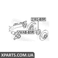 САЙЛЕНБЛОК ЗАДНЬОЇ БАЛКИ VOLKSWAGEN PASSAT B5/B5+ 1997-2005 FEBEST VWABB5R