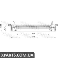 САЛЬНИК ПРИВОДУ (57X74X8.7X13.6) FEBEST 95JDS57740914X