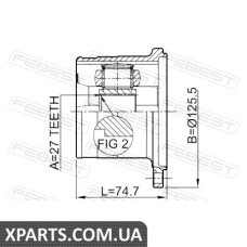 ШРУС ВНУТРІШНІЙ 27X126 INFINITI M35/45 (Y50) 2004- FEBEST 0211WD21