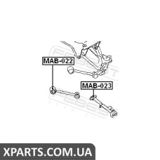 САЙЛЕНБЛОК ЗАДНЬОГО ПОперечного важеля (MITSUBISHI GALANT EA 1996-2003) FEBEST FEBEST MAB023