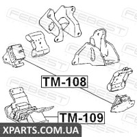 ПОДУШКА ДВИГУНА ПЕРЕДНЯ 1KDFTV/1KZTE TOYOTA LAND CRUISER PRADO 90 1996-2002 FEBEST TM108