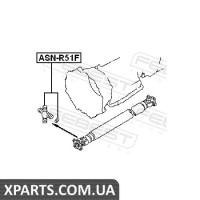 ХРЕСТОВИНА КАРДАНОГО ВАЛУ 27x76 (NISSAN PATHFINDER R51M 2005-) FEBEST FEBEST ASNR51F