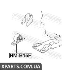 ПОДУШКА ДВИГУНА ПЕРЕДНЯ NISSAN AD VAN/WINGROAD Y11 1999-2004 FEBEST NMB15F