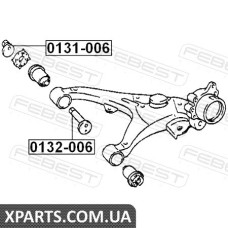 ВТУЛКА З ЕКСЦЕНТРИКОМ TOYOTA GRANVIA/GRAND HIACE KCH1#/RCH11/VCH1#/VCH2# 1995-2005 FEBEST 0132006